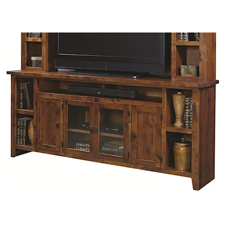 84" Entertainment Console with 4 Doors